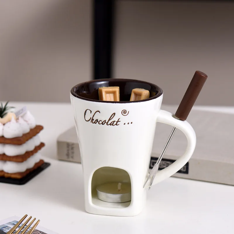 Chocoladefonduekop, smeltkopje - Fondue Pot Ceramic recensie en prijs