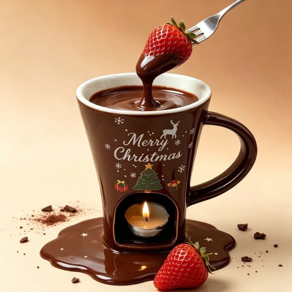 Keramische chocoladesmeltbeker - Fondue Pot Ceramic recensie en prijs