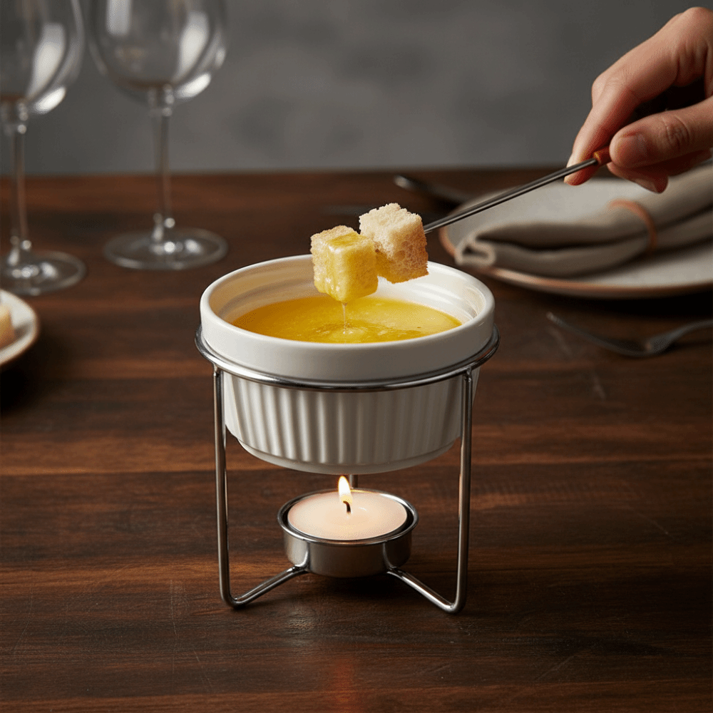 Keramische botervormer/fonduep - Fondue Pot Ceramic recensie en prijs