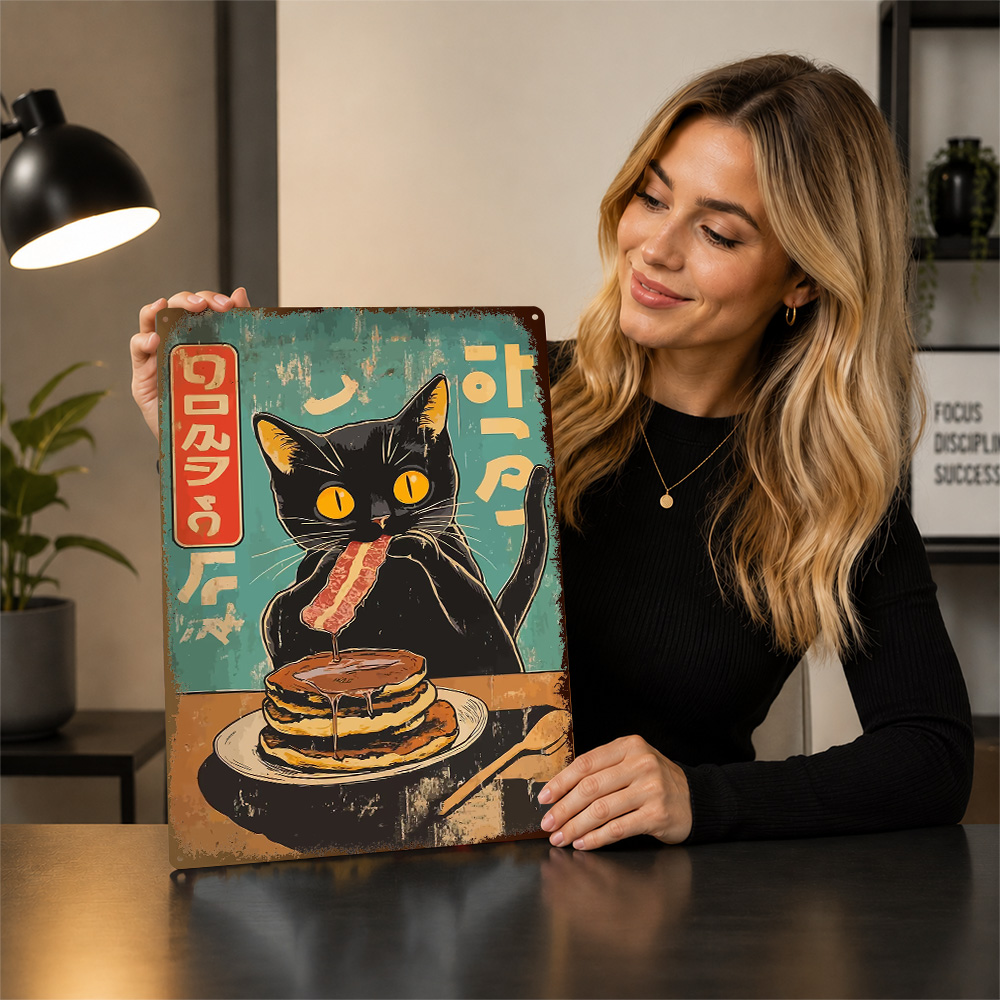 Zwarte kat die pannenkoeken ee - Home Cooking Japanese recensie en prijs