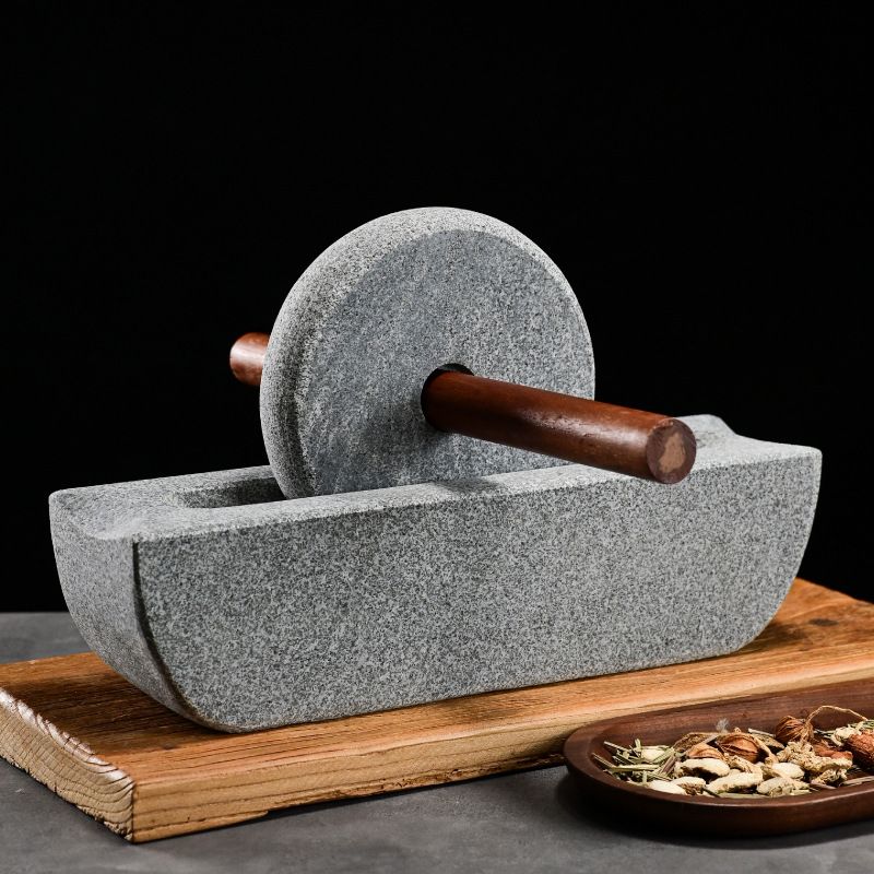 Thuis Chinese Stijl Molen Grin - Mortar Pestle Granite recensie en prijs