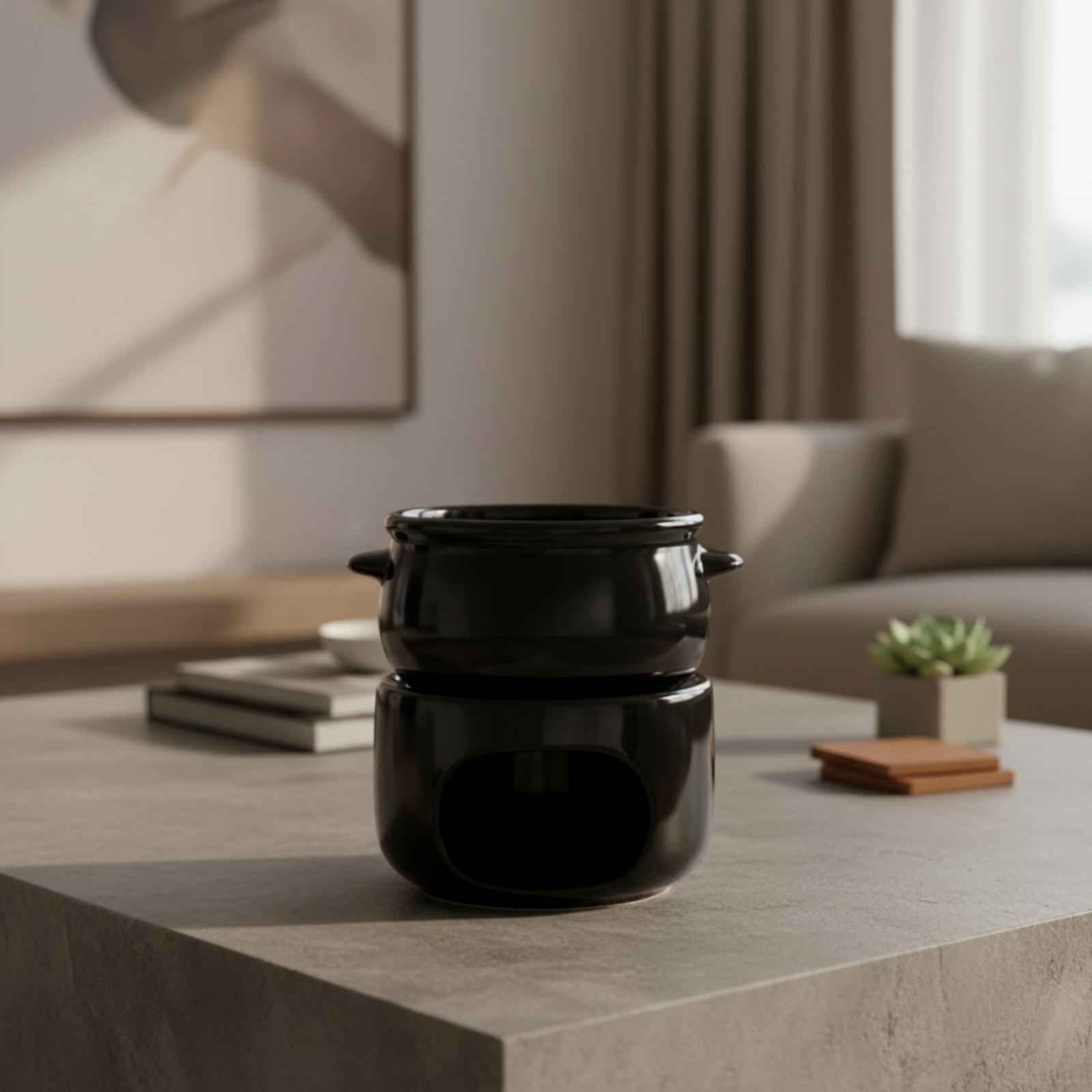 Keramische smeltkroes met kaar - Fondue Pot Ceramic recensie en prijs