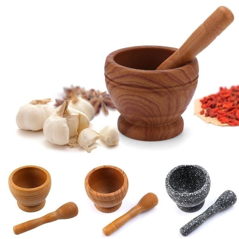Mortel, maalkom, knoflookpers, - Mortar Pestle Granite recensie en prijs