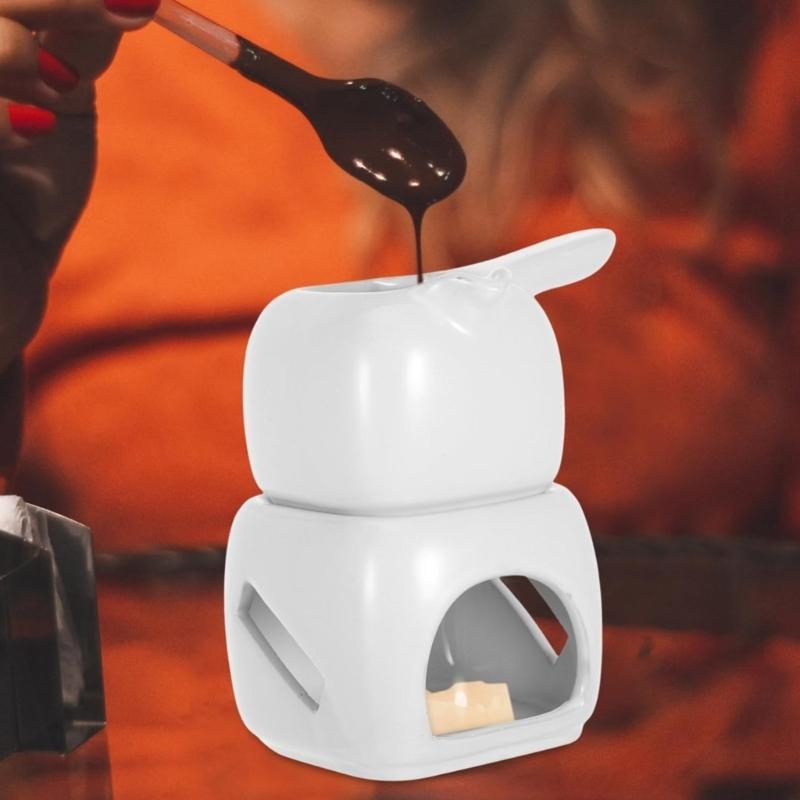 Compacte Aromatherapies-oliebr - Fondue Pot Ceramic recensie en prijs