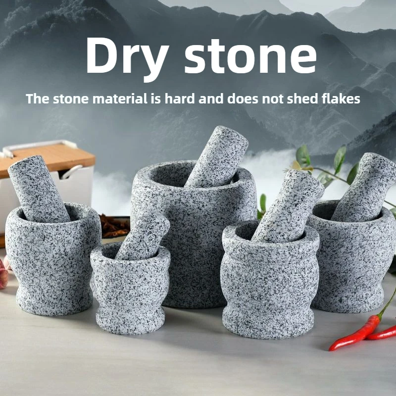 Huishoudelijke commerciële gra - Mortar Pestle Granite recensie en prijs